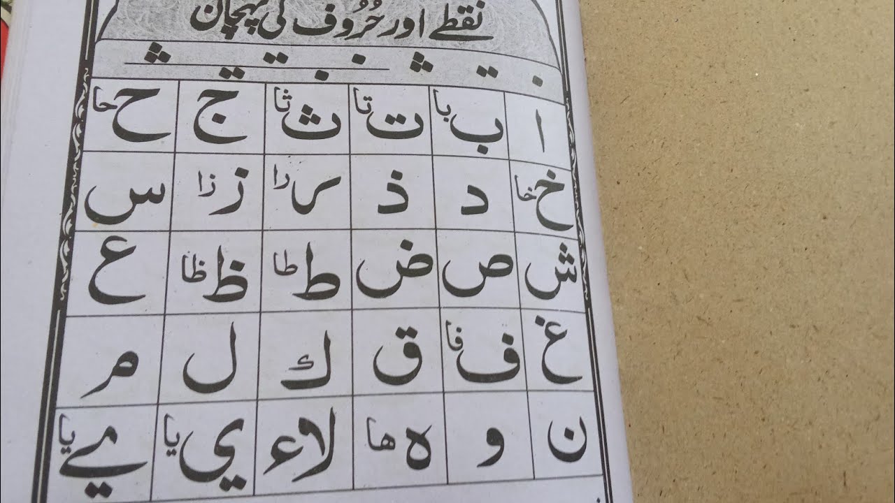 Alif ba ta sa Quran qaida ractation of Quran Alif ba ta sa Quran qaida ractation of Quran reading qu