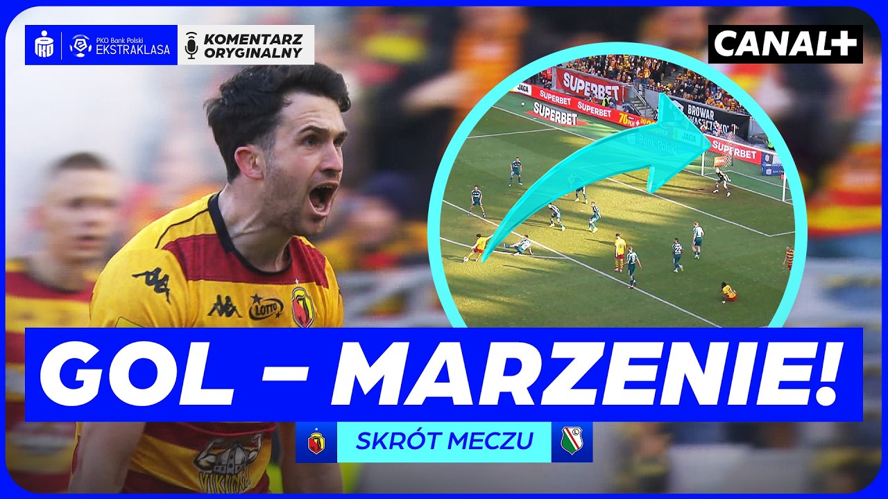 MECZ JEDNEJ DRUŻYNY! 2 GOLE + 2 SAMOBÓJE DUMY PODLASIA! JAGIELLONIA - LEGIA, SKRÓT MECZU