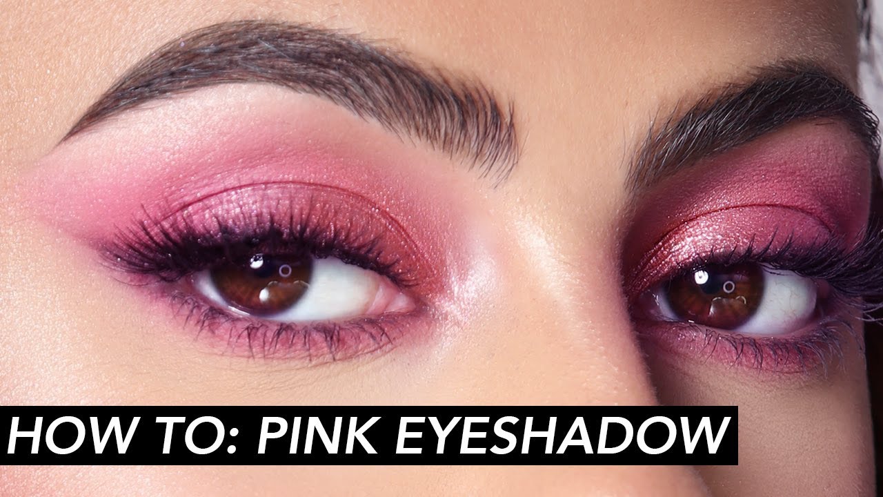 HOW TO: Pink Eyeshadow + Red Lip | Hindash