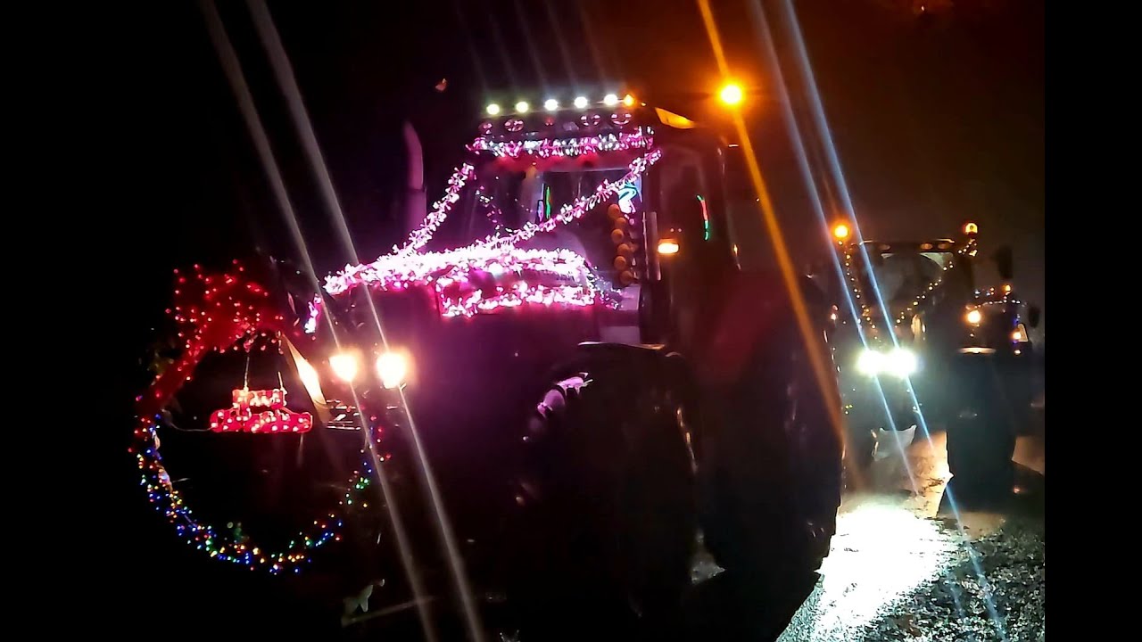 Alne Charity Tinsel Tractor Run 07 12 2025