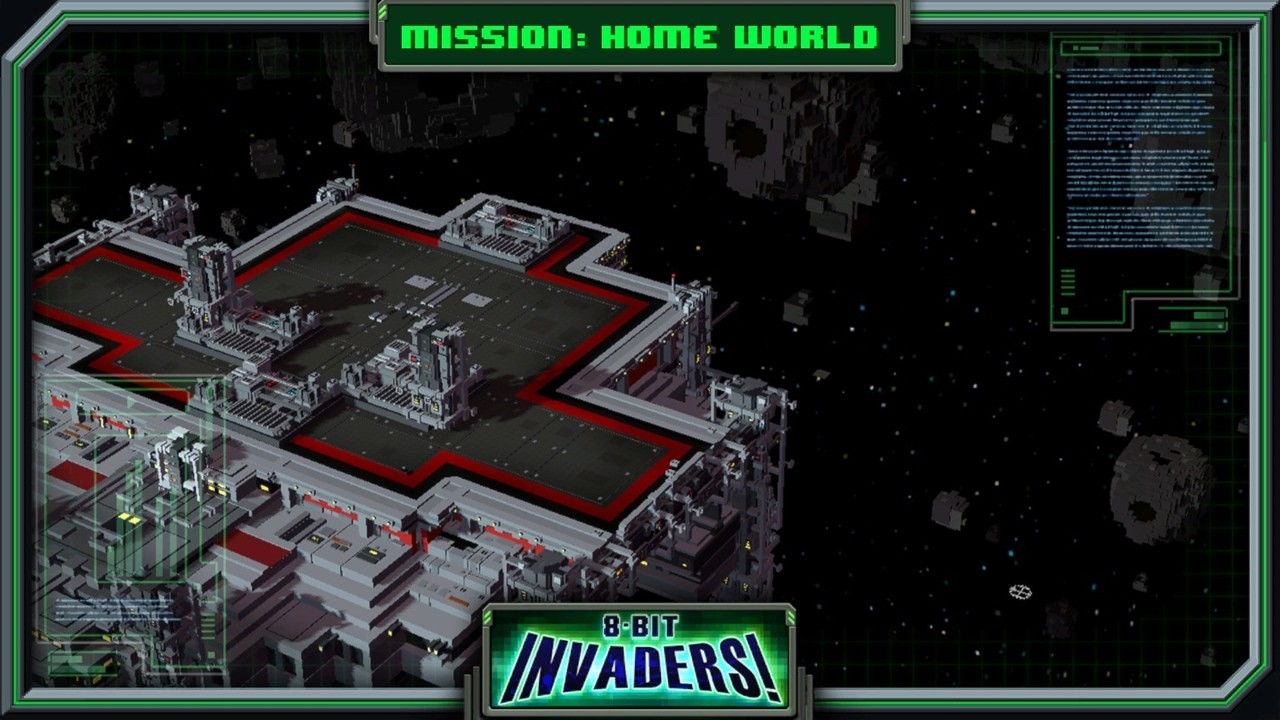 Home World | 8-Bit Invaders | Galactic Marines Campaign | Hard Difficulty