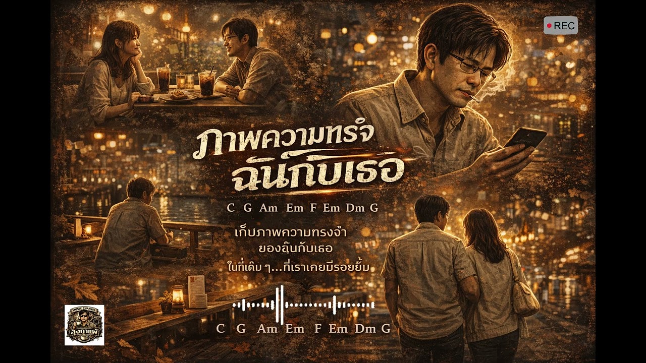 ภาพความทรงจำฉันกับเธอ ออกแนวจิ๊กโก๋อกหักมีกลิ่นอาย#slowrock #90ssongs by ; ลุงกาแฟ