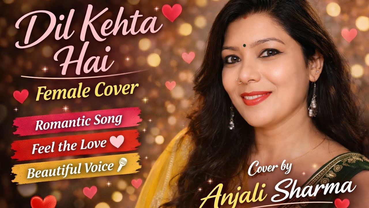 Dil Kehta Hai ❤️ | Female Cover by Anjali Sharma | Hindi Romantic Song 2026