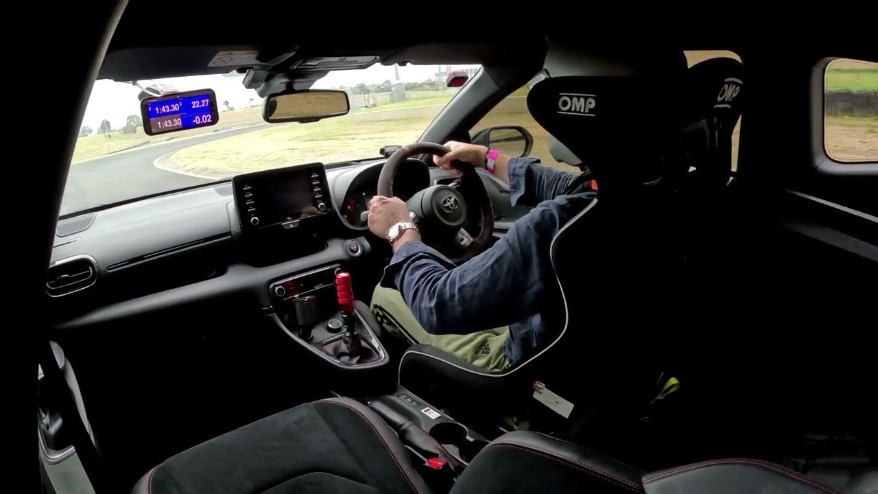 GR Yaris Rallye SMSP in car 1:42.8