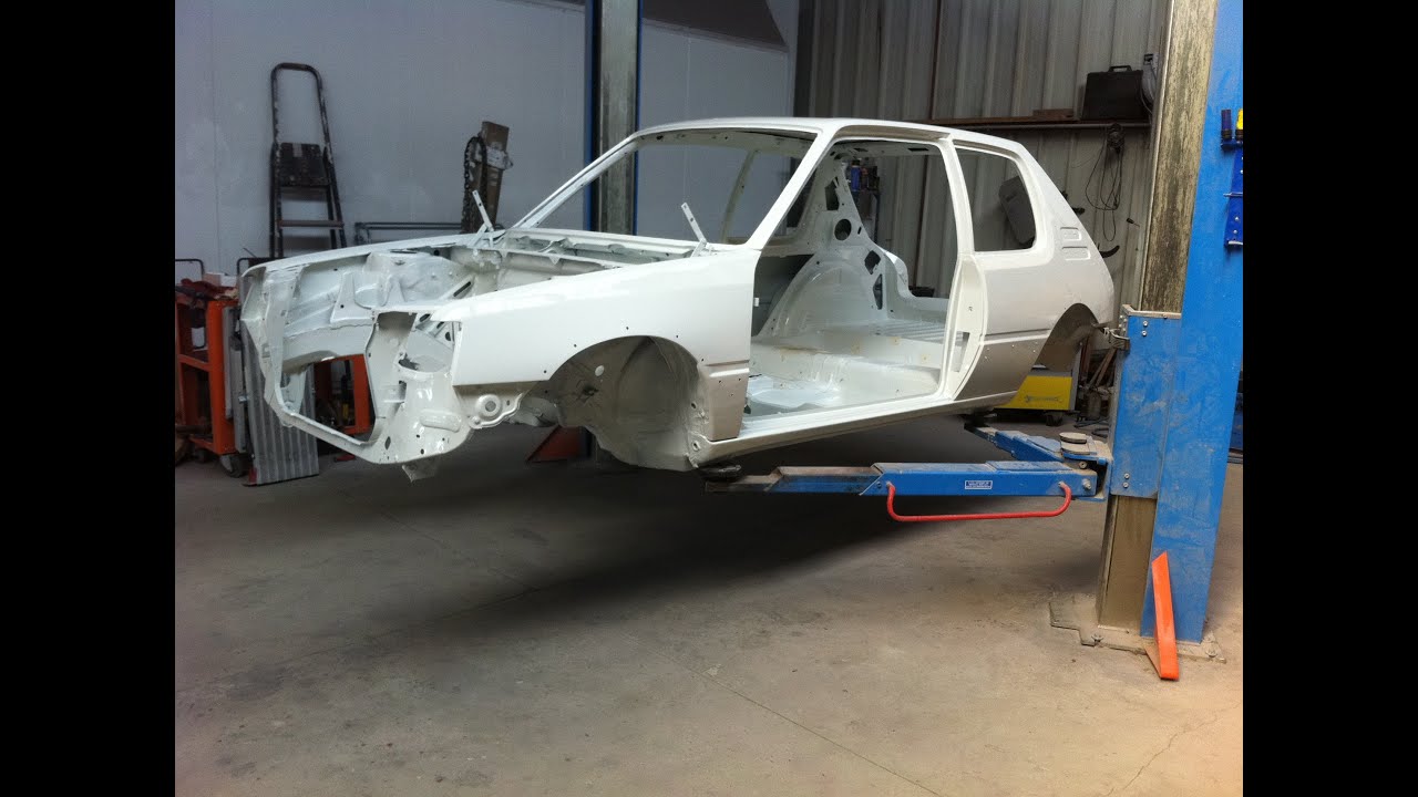 restauration total de ma 205 Gti 1.9 ( 1ère partie )