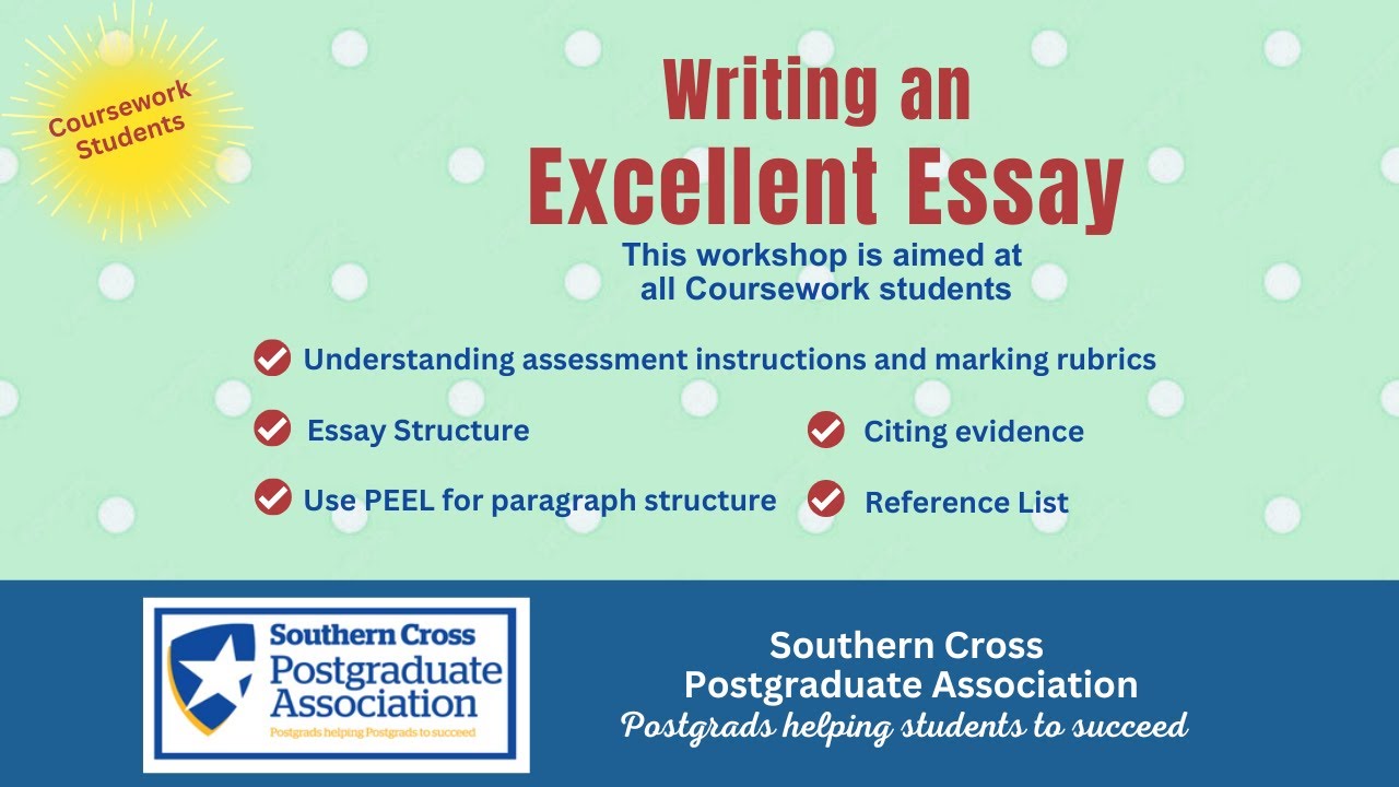 Writing an Excellent Essay for Coursework Students #yourscpa
