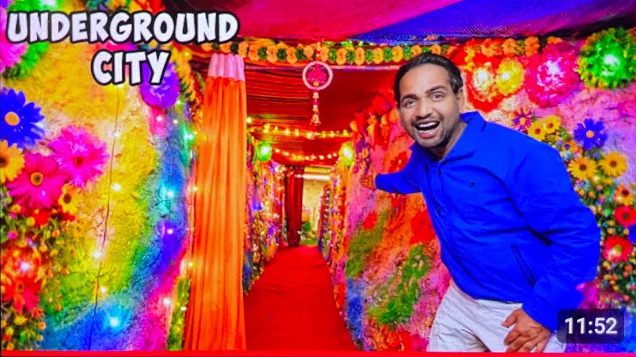New Underground House || Full Enjoy New Home 