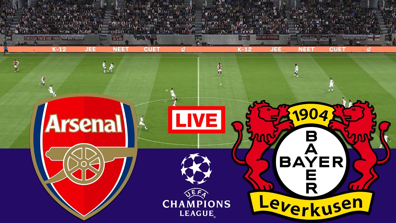 🔴 LIVE : Arsenal gegen Leverkusen | Champions League 2025/26 | Vollständiges Spiel-Streaming