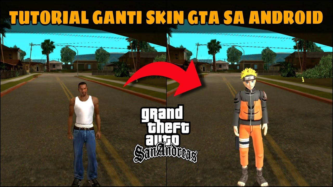 Tutorial Cara Mengganti Skin GTA SA Android