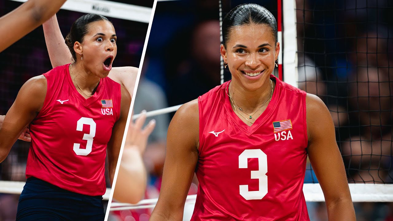 POWERFUL AVERY SKINNER, All Points in Week 2 of VNL | Volleyball Nations League 2024