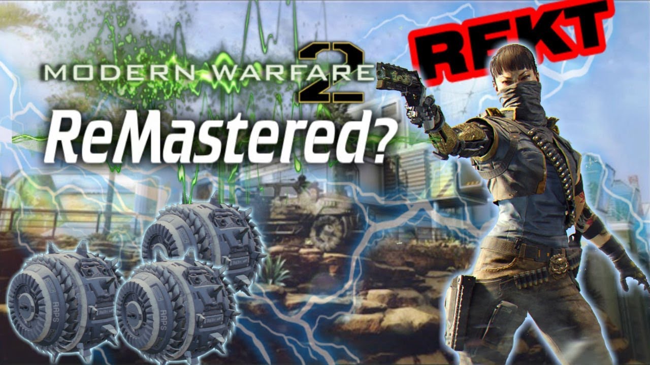 MW2 Remastered in 2017? Will MW2 Remastered Be A COD WW2 Pre Order Bonus? Jitter MOD Brecci Nerfed!?