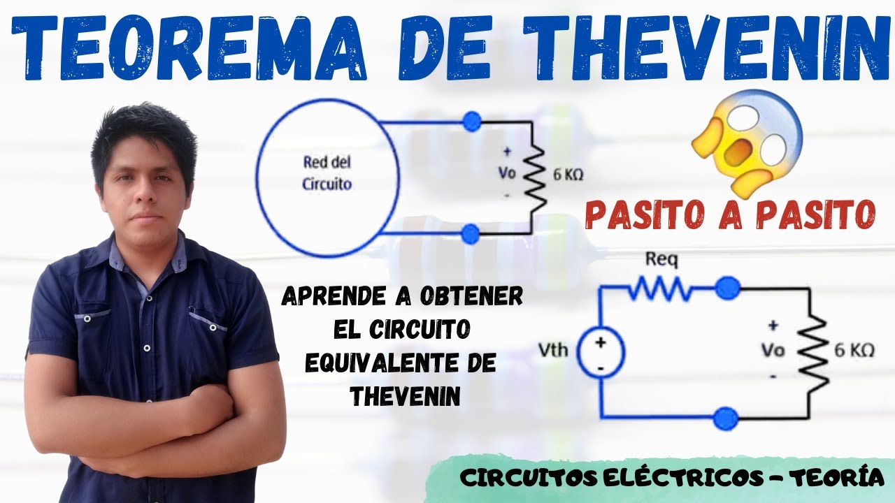 TEOREMA de THEVENIN ➤ EXPLICACIÓN muy FÁCIL [En SIMPLES PASOS que NO SABIAS] ⚡ CIRCUITOS ELECTRICOS
