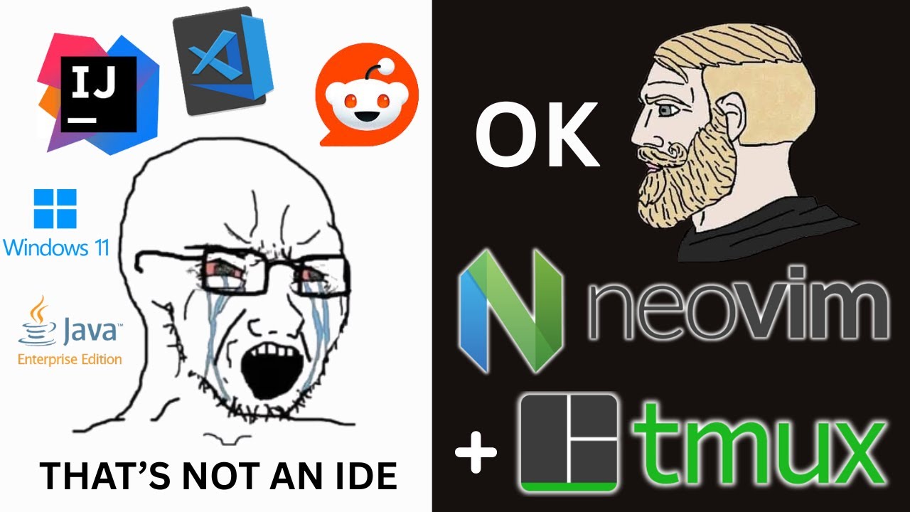 You Don't Need an IDE: NeoVim + TMUX Workflow in Real World Projects