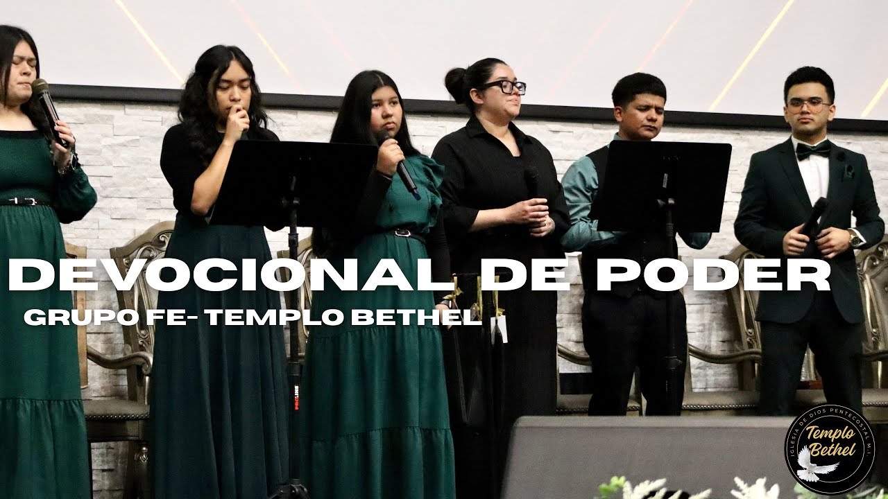 Devocional de Poder | Grupo Fe | Templo Bethel