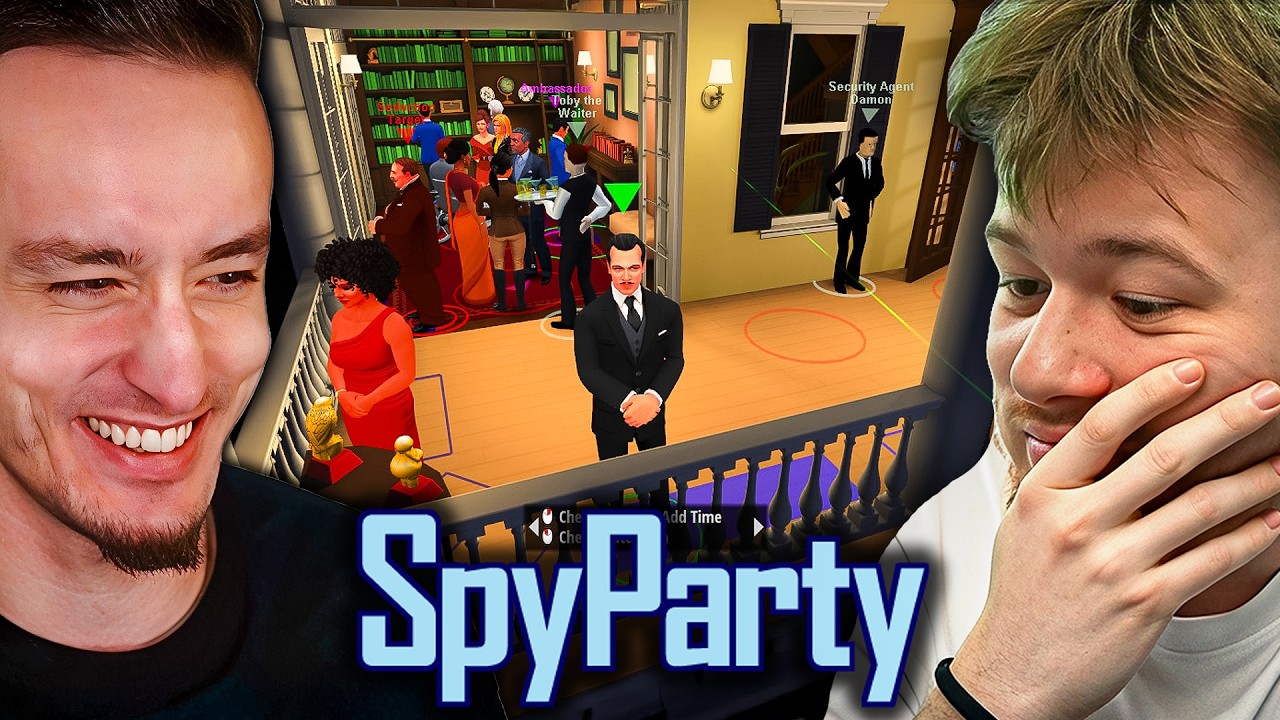 HaiseT a FlyGun si zase zahráli SPY PARTY!