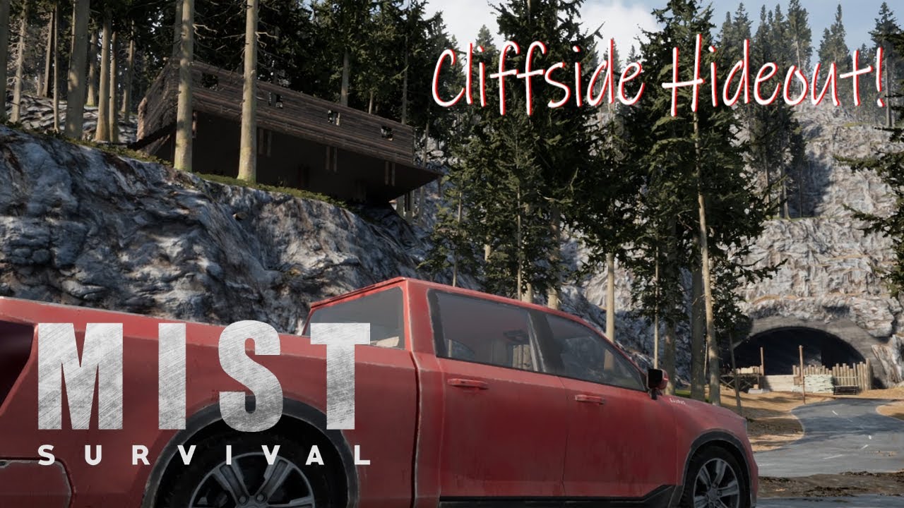 Mist survival - Build projects - Cliffside Hideout!