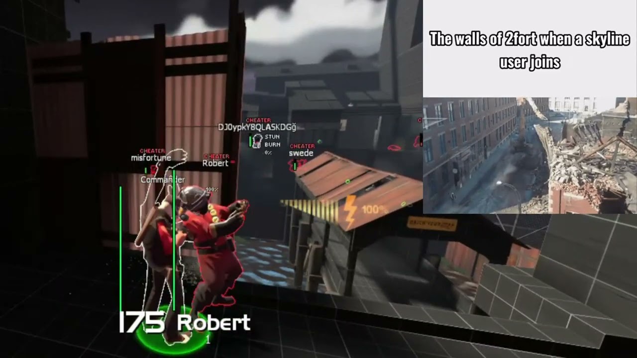[TF2/WKZ] Shooting stars ┃ Juggworkz vs Worlds smartest skyline user