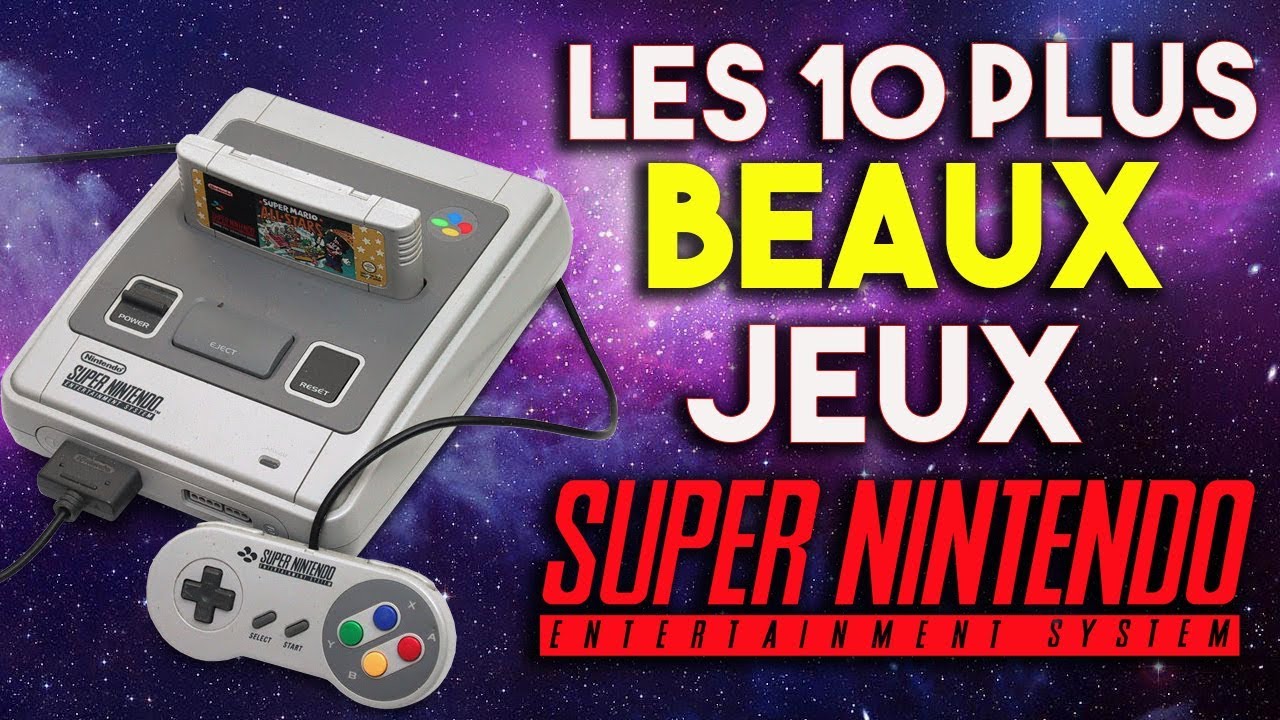 Les 10 plus BEAUX jeux de la SNES ! (Super Nintendo)