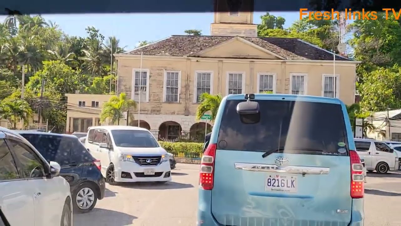 TOURING THE HOPEWELL AND LUCEA AREA IN HANOVER JAMAICA..