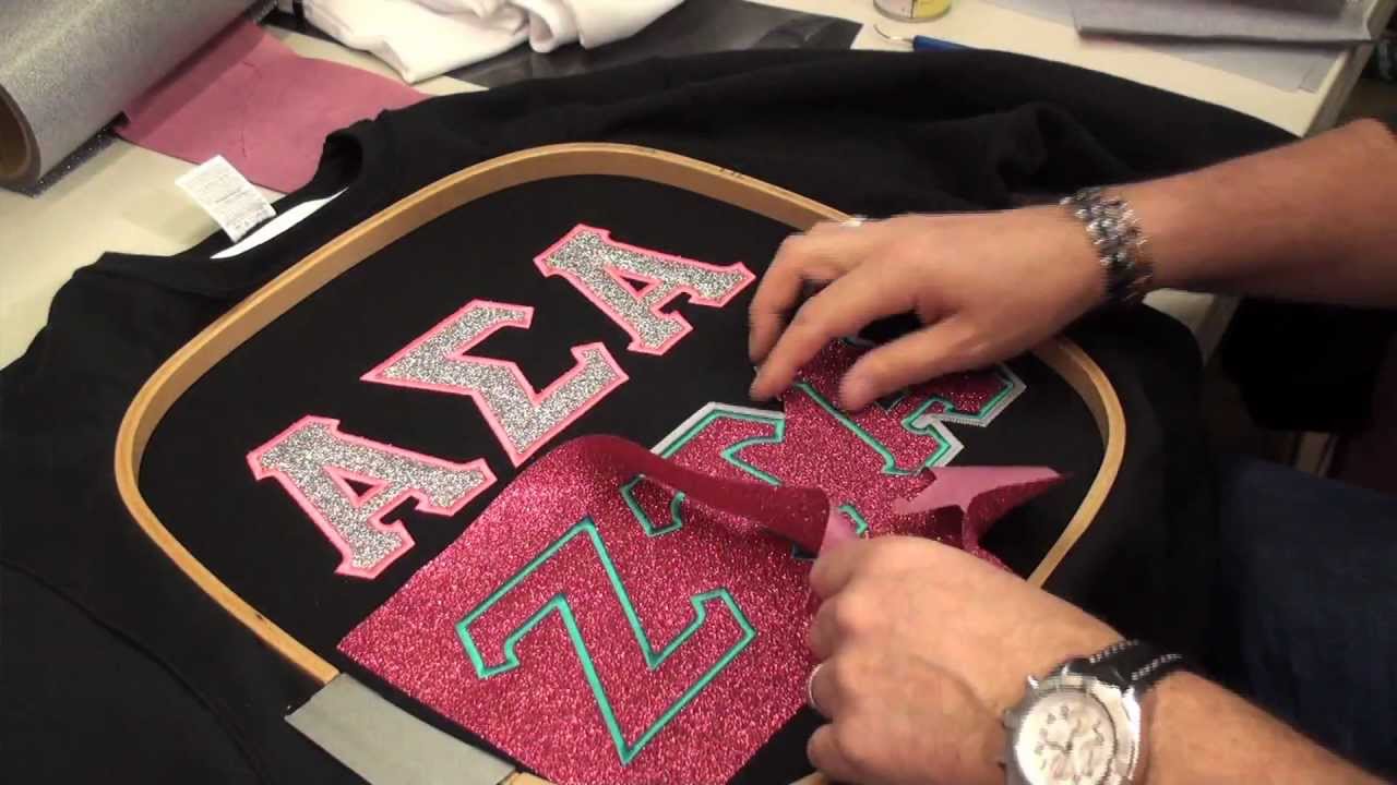 Stahls' Rip-Away Applique™ Customer Testimonial - New Glitter Applique Finish