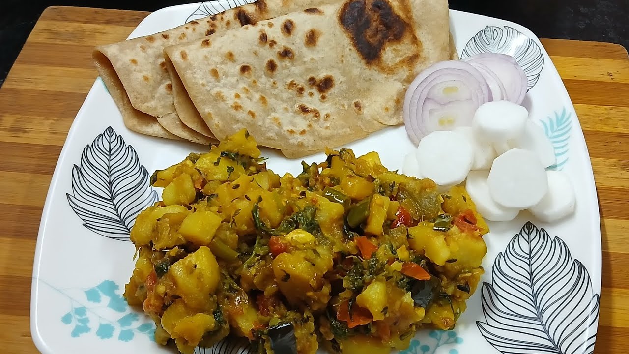 बैंगन और आलू की सुखी सब्जी बिना मसले वाली | baigan or aloo ki simple sabji recipe 