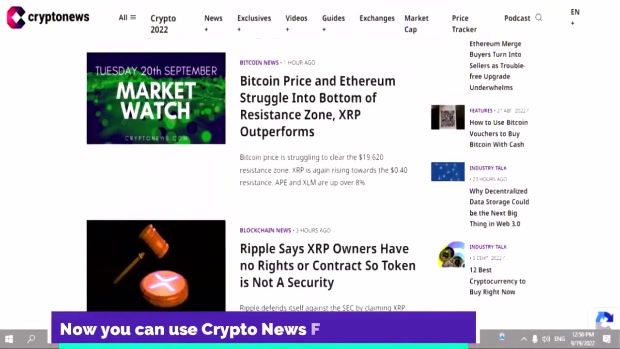 Best Crypto News App 2022 | FREE DOWNLOAD | NEW VERSION