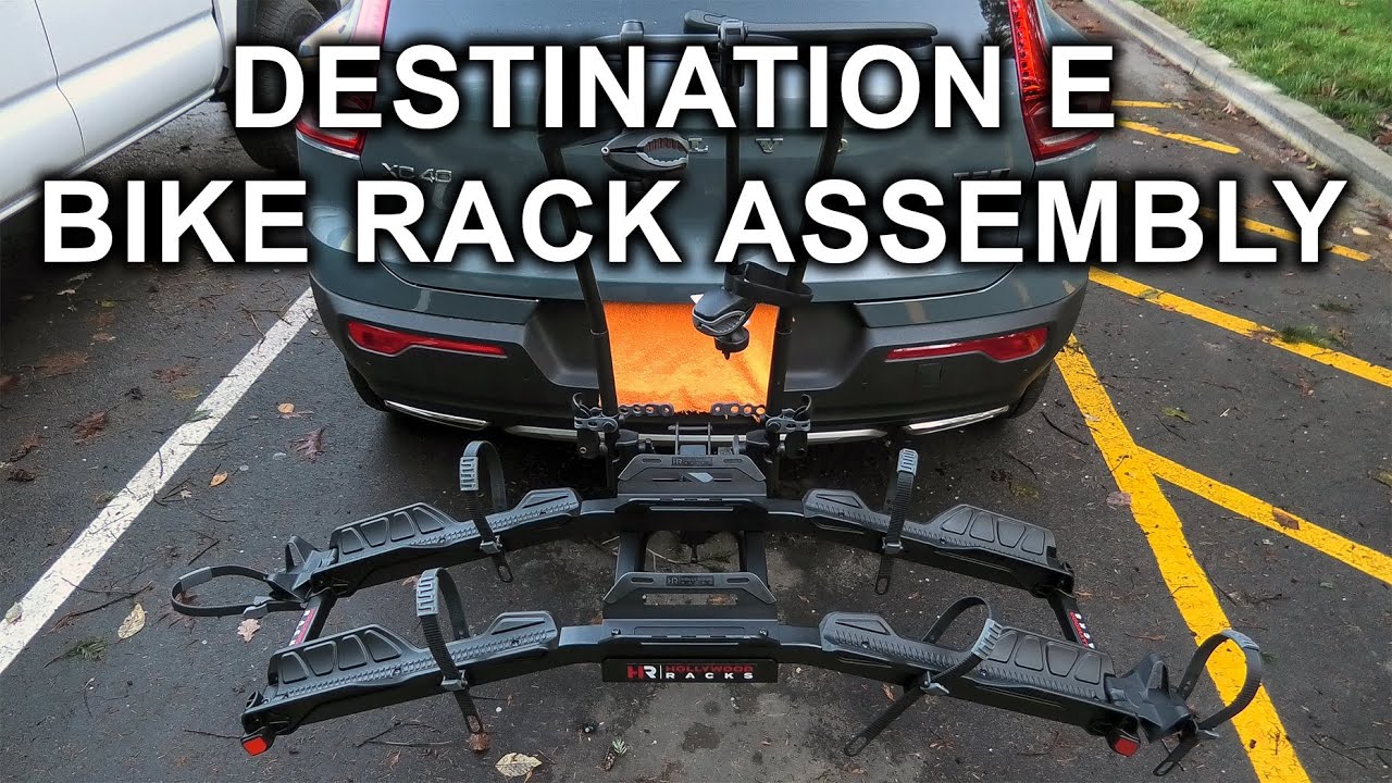 Hollywood Racks | Destination E Bike Rack For Electric Bikes | Assembly.