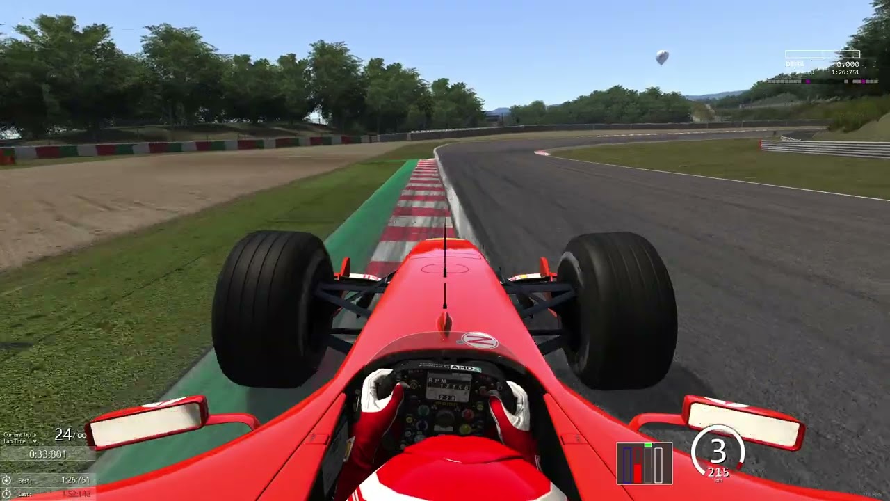 Assetto Corsa - Ferrari F2004 at Suzuka - World Record 1:26.492 (No assists)