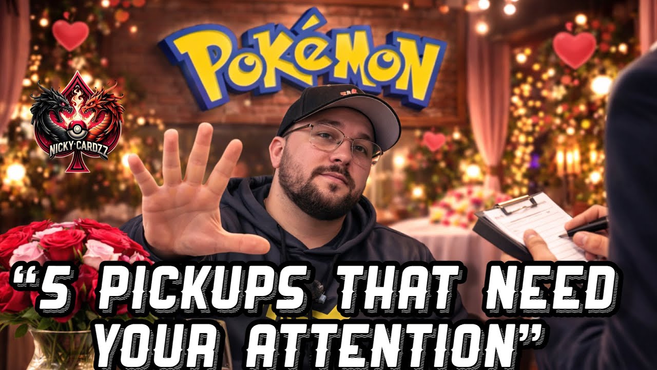 5 Pokémon Pickups that I love right now, the fifth one is wild…