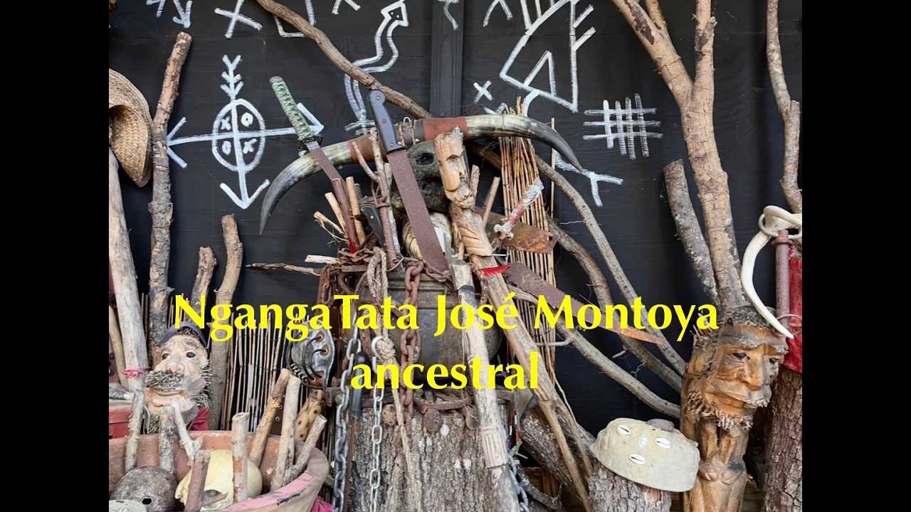Montaje de un 7 Rayos Nsasy Munalongo. José Montoya (Obaife)