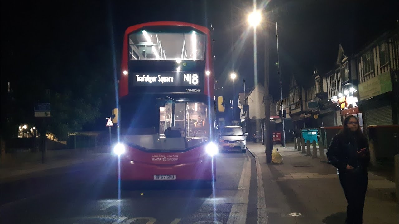 Shabby FRV - TFL Bus Route N18: Harrow Weald - Trafalgar Square | Volvo B5HL / Gemini 3 - LU RATP!!!