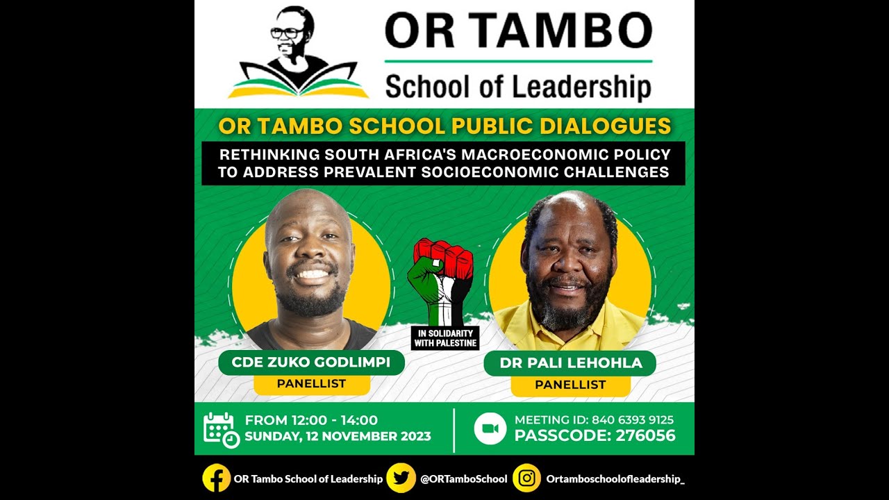 Rethink South Africa's Macroeconomic Policy to Address Prevalent Socioeconomic Challenges.