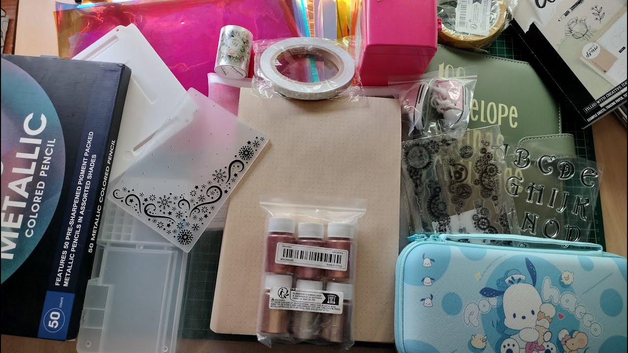 Haul de compras: Mercadillo, Action y más🛒😍 #scrapbooking #haul #action