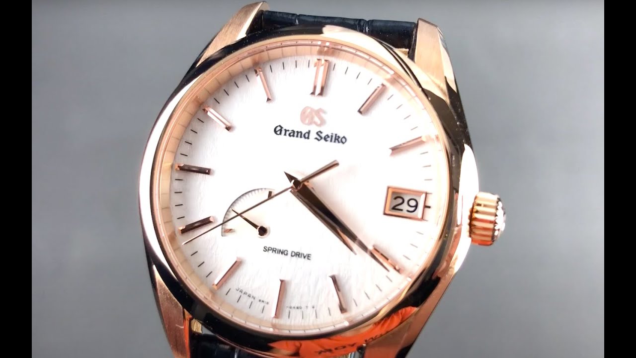 Grand Seiko Heritage Collection Spring Drive SBGA292 Grand Seiko Watch Review