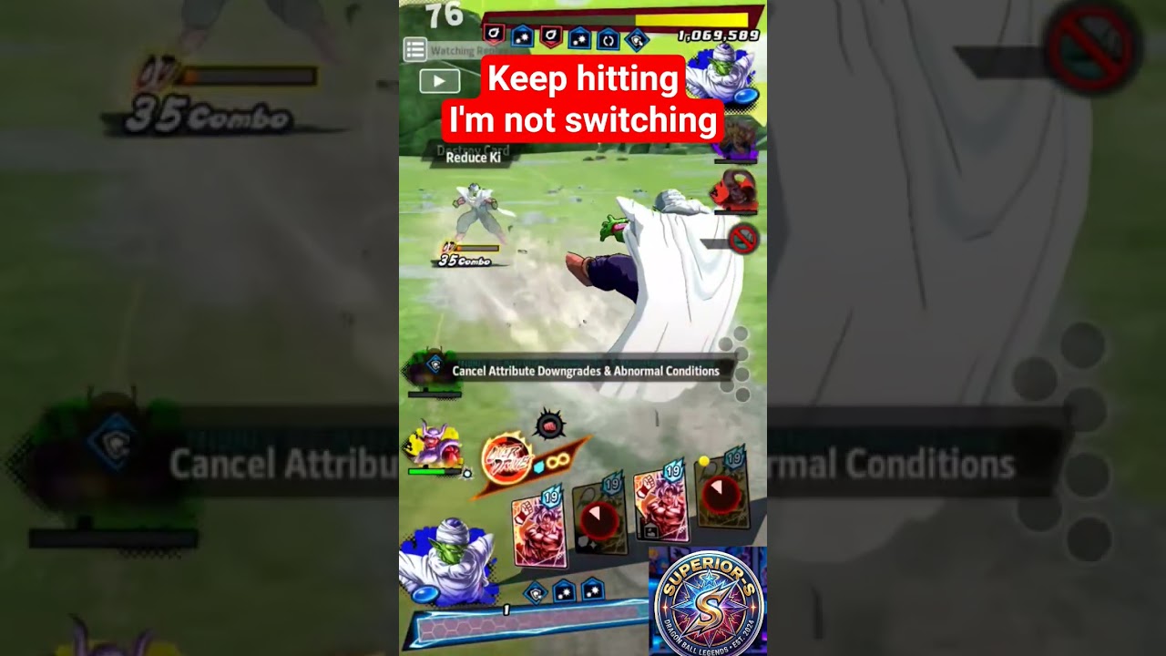 Indestructible comes in handy #viral #youtubeshorts #gaming #dragonball #dragonballlegends #shorts