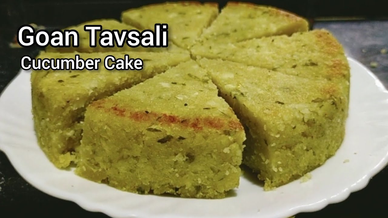 Goan Tavsali | Cucumber Rava Cake | Healthy Tea Time Snacks | #goanrecipe #goan #fernscooking