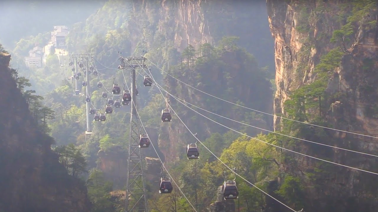 Zhangjiajie Tianzishan Cableway and Bailong Elevator