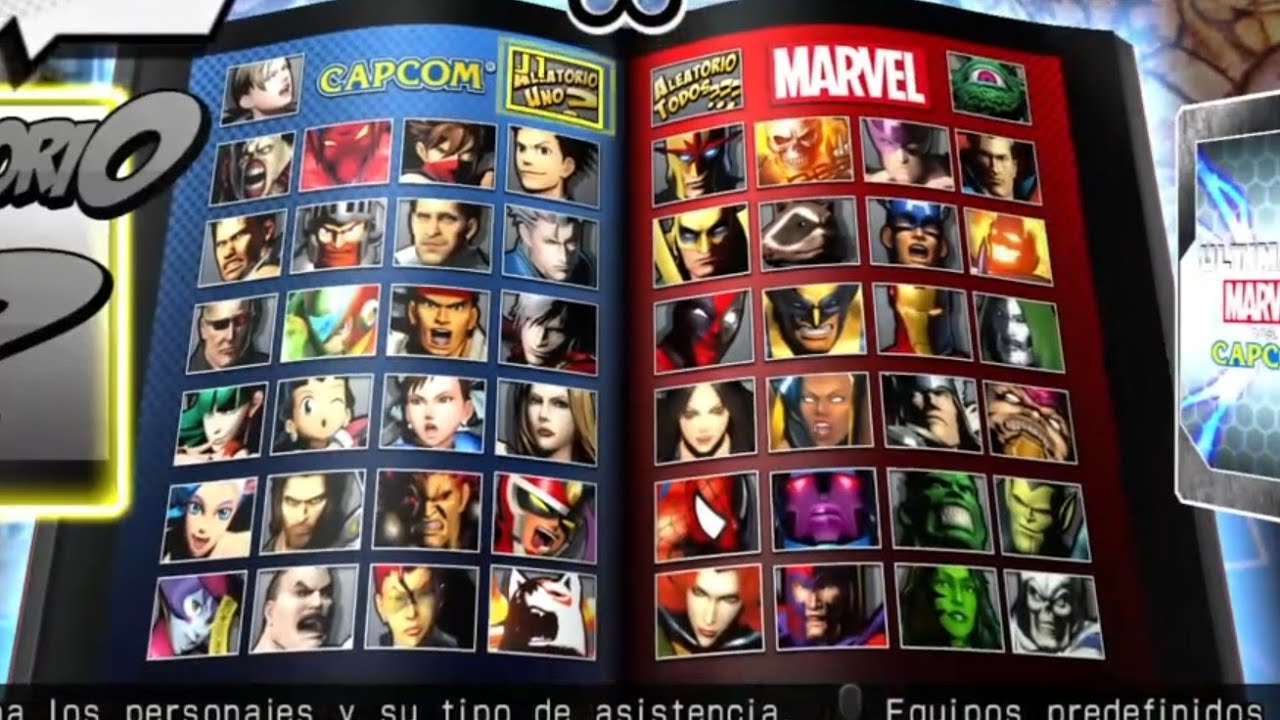 Ultimate marvel vs capcom 3 todos los finales