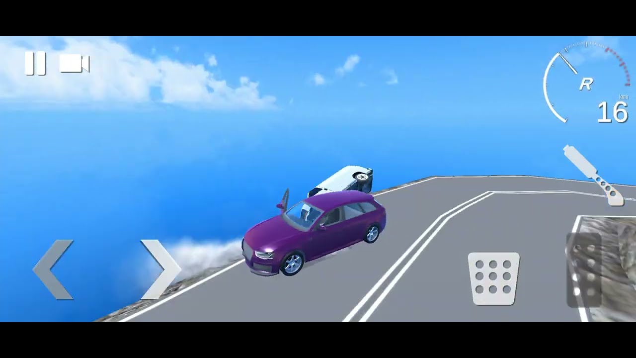 Insane road stunts one mistake over car ke video || #car #stunt #viral 