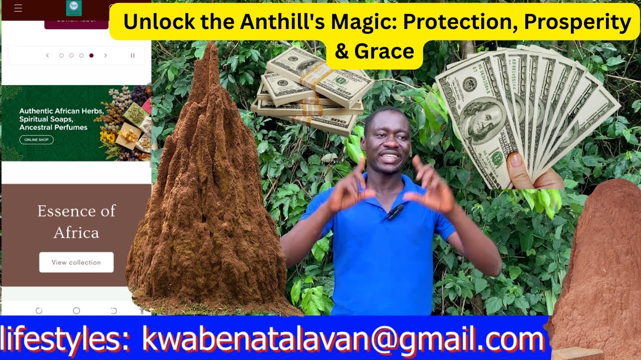 Unlock the Anthill's Magic: Protection, Prosperity & Grace. #Anthill #ant #hill
