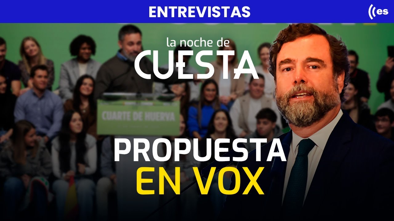La iniciativa de Espinosa de los Monteros respecto a Vox