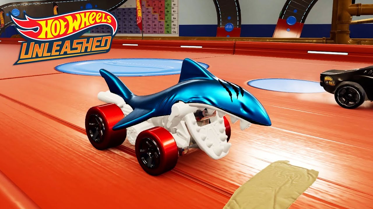 Hot Wheels Unleashed: Shark Bite Race In Applied Gravity & The Scorpion
