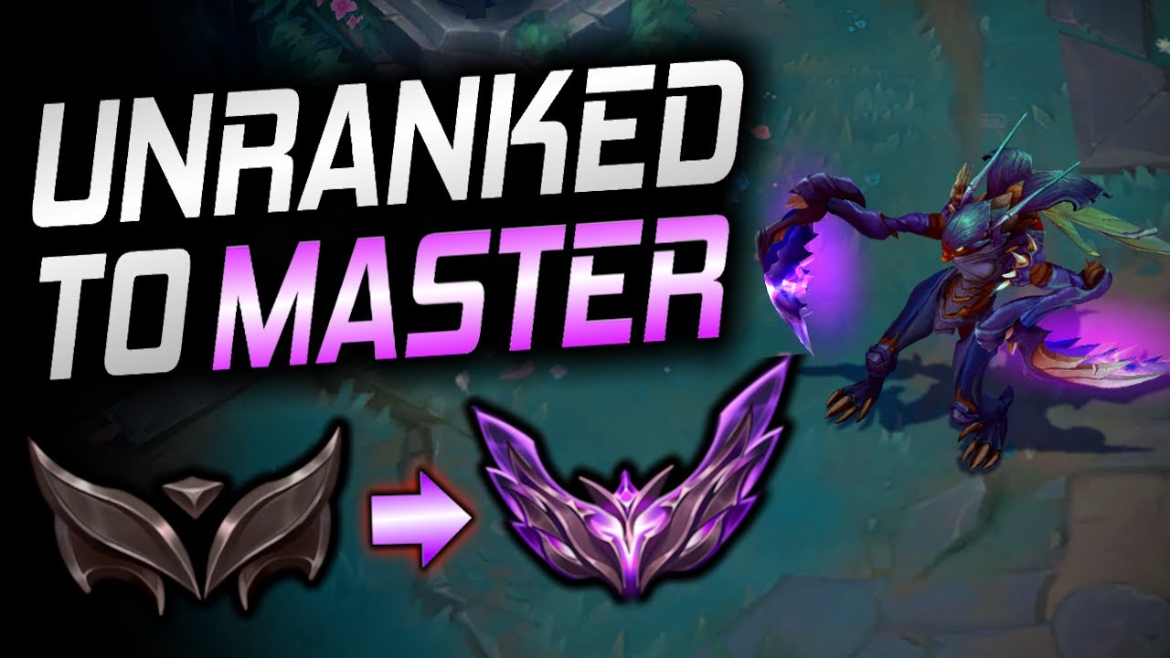 It Begins: Educational Kha'Zix Unranked to Master.