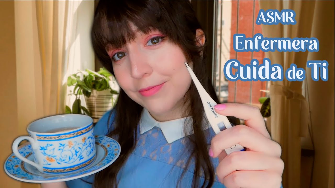 ⭐ASMR [Sub] Ролевая игра медсестры: Забота о тебе, когда ты болен 💖 (Тихая речь)
