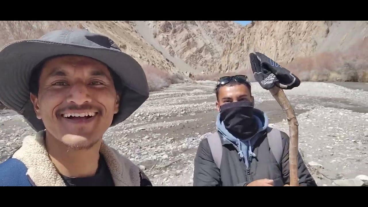 Trek to somewhere beautiful                                                        #leh #ladakh 