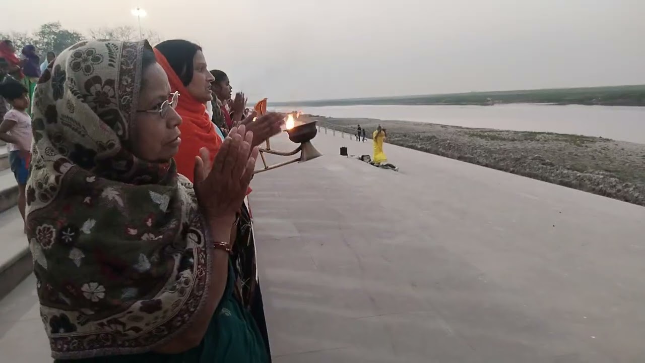 February 26, 2026,#Gangamahaarti #gangarishikrishi #namamigange #Bararisirihghat #Bhagalpur_bihar,