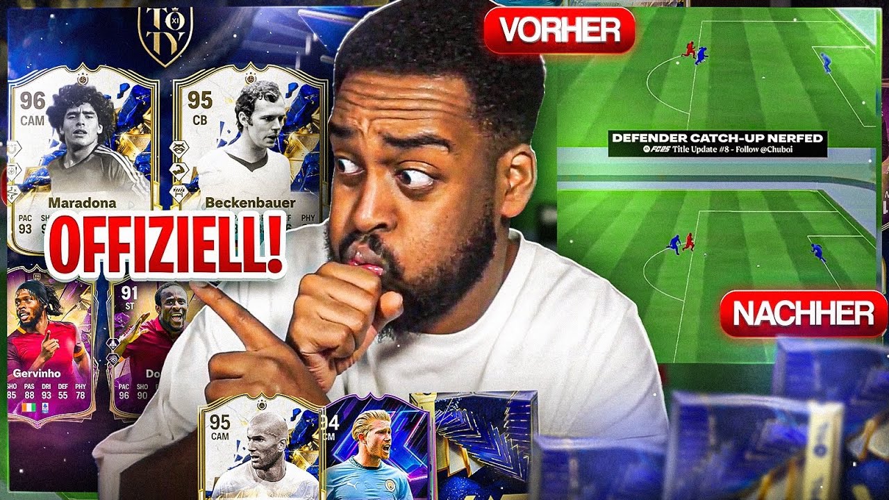 KEIN SPAß!!🚨MARADONA & BECKENBAUER ALS TOTY ICON in FC 25😳DAS NEUE UPDATE KÖNNTE DAS SPIEL RETTEN🤩