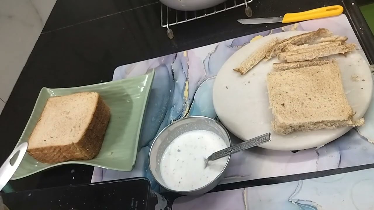 Bread custard rolls 