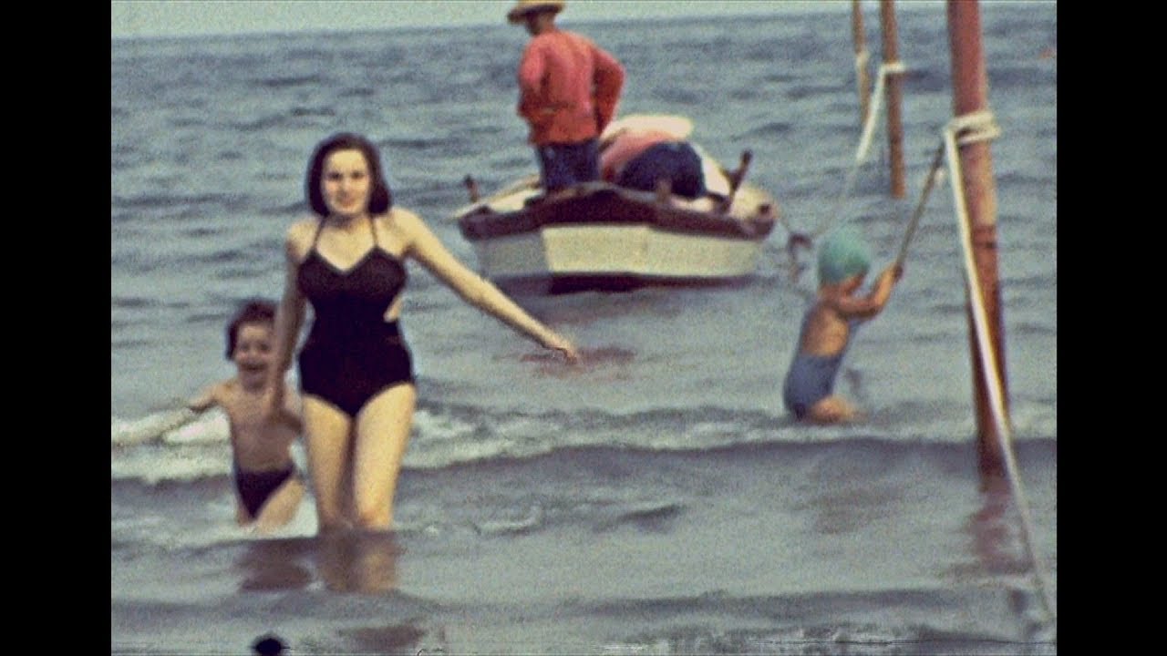 Lido di Venezia 1956 archive footage
