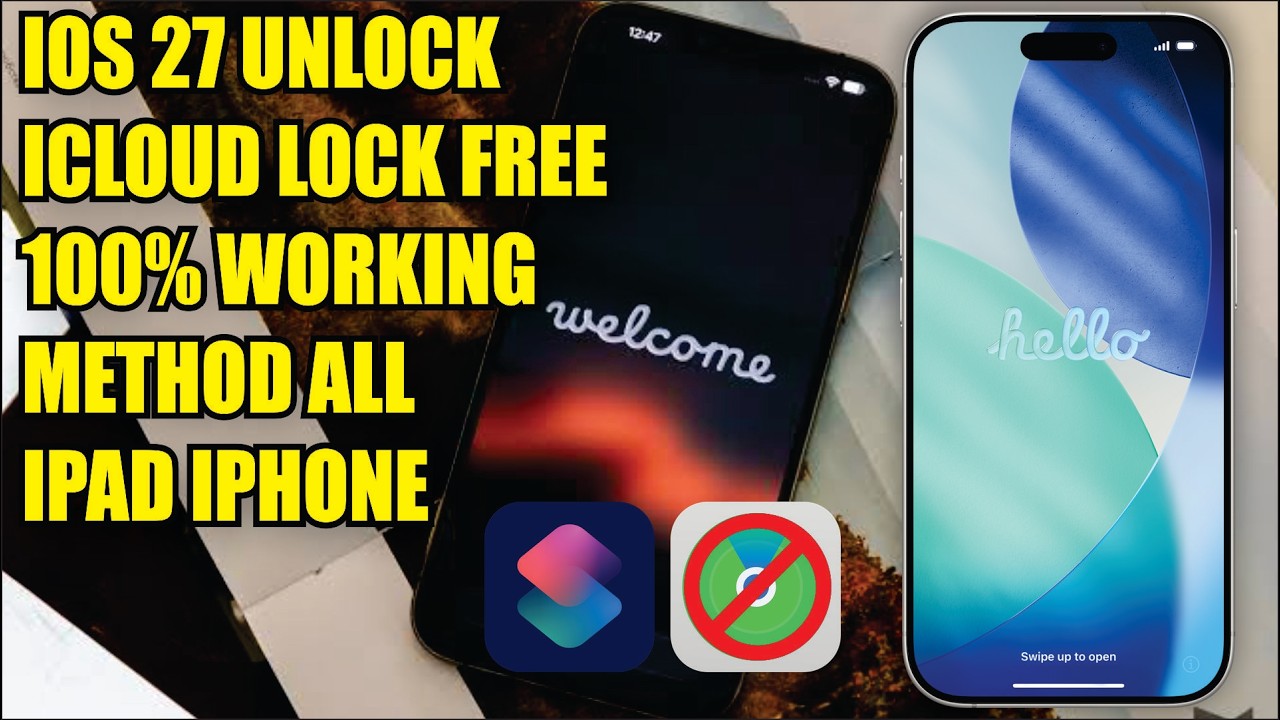 iOS 27 iCloud Bypass FREE &mdash; New Method That Works! | iPhone Activation Lock
